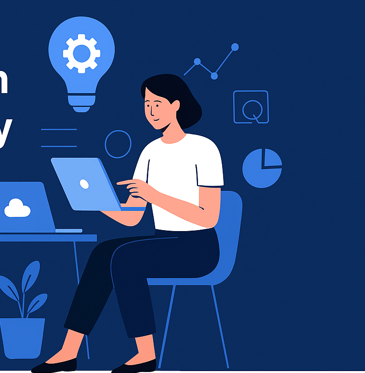 Software development illustration